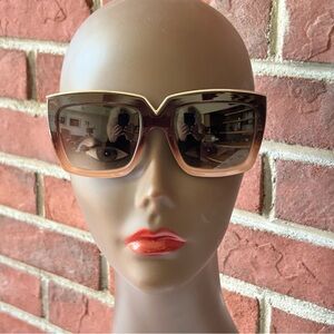 Valentino V.674S Sunglasses Iconic “V” Frame Made In Italy